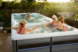 Using a swim spa for weight loss