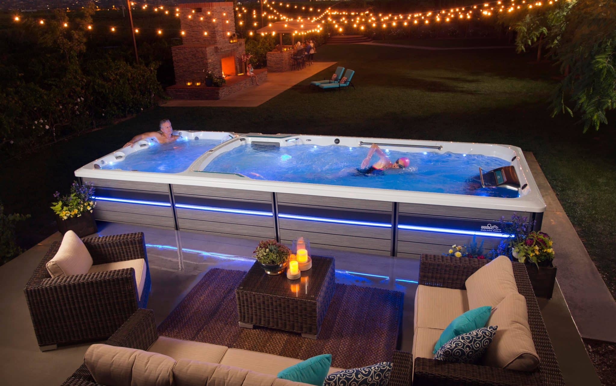 4 Tips For Getting Your Backyard Hot For Summer Hot Tub And Swim Spa