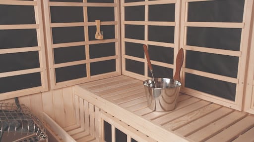 infrared sauna used for muscle recovery