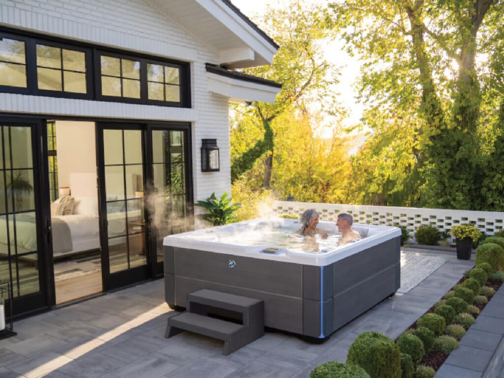 How much energy do Hot Spring hot tubs use?