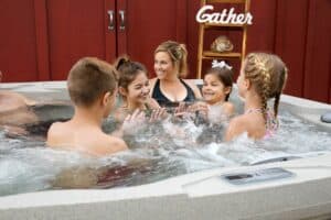 A plug-and-play hot tub is a great adventure in hydrotherapy!